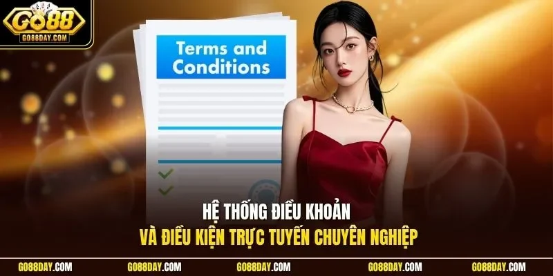 Hệ thống điều khoản và điều kiện trực tuyến chuyên nghiệp