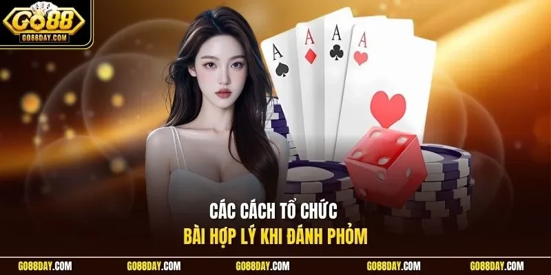 Các cách tổ chức bài hợp lý khi đánh Phỏm